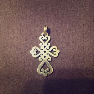 Silver James Avery cross